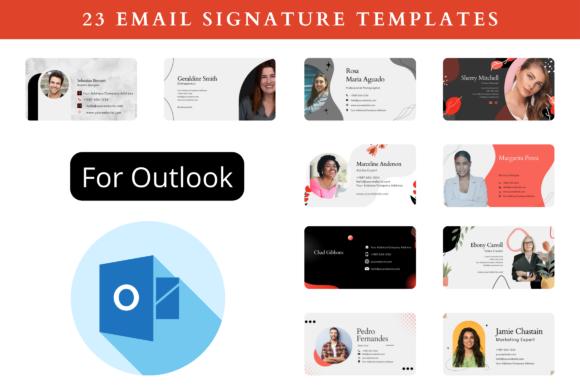 Elevate Your Professional Image with Premium Email Signature Templates for Outlook