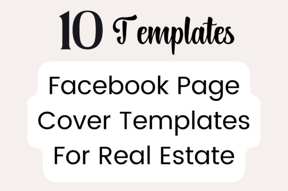Elevating Your Digital Presence: The Strategic Power of a Professional Real Estate Facebook Cover Template