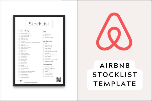 Maximize Efficiency with Editable Airbnb Stocklist Checklist Templates