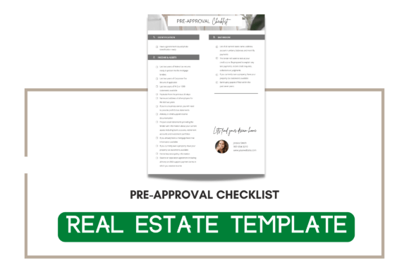 Pre-Approval Checklist