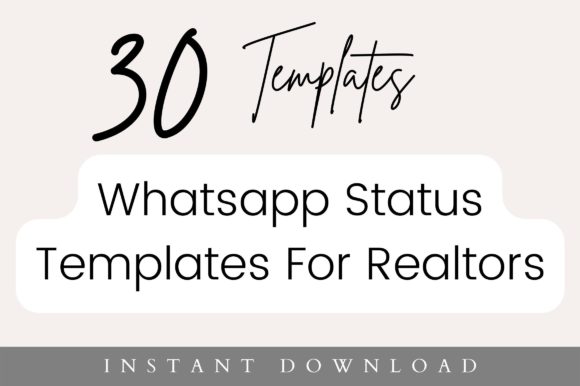 Premium WhatsApp Status Templates for Realtors