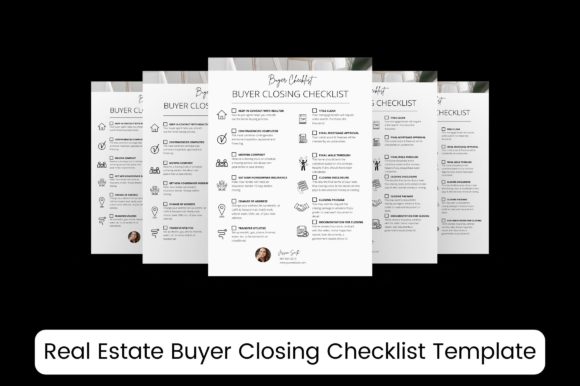 Real Estate Closing Checklist Template