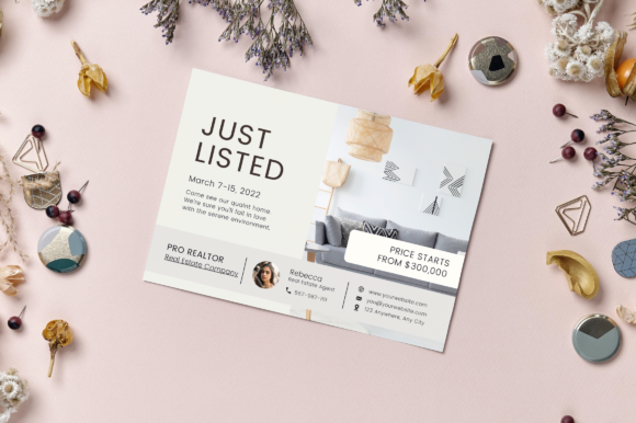 Strategic Branding with an Editable Realtor Business Postcard