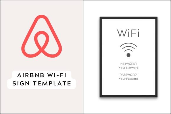 Wifi Sign Airbnb Template: A Smart Solution for Hosts and Renters